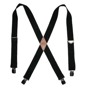 Dickies Men's Elastic X-Back Heavy Duty Clip-End Work Suspender Braces